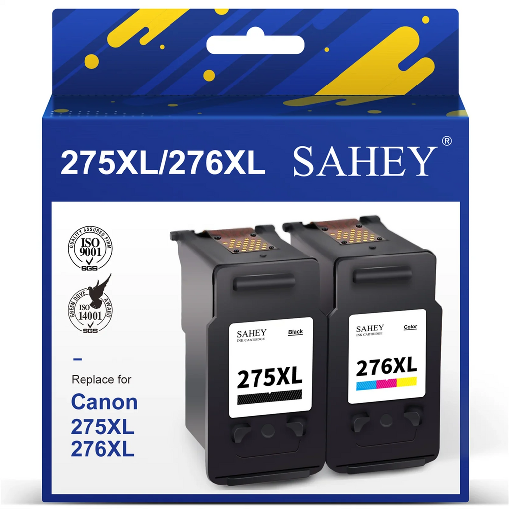 275xl Ink Cartridge for  ink 275 and 276 for 275  Printer ink High Yield for  Pixma TS3522 TS3520 TS3500 TR4722 TR4720 TR4700 Printer Black Color Combo Pack