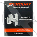 Mercury Outboard 135hp 150hp 175hp Verado 4-Stroke Fuel Sysytem Service Manual
