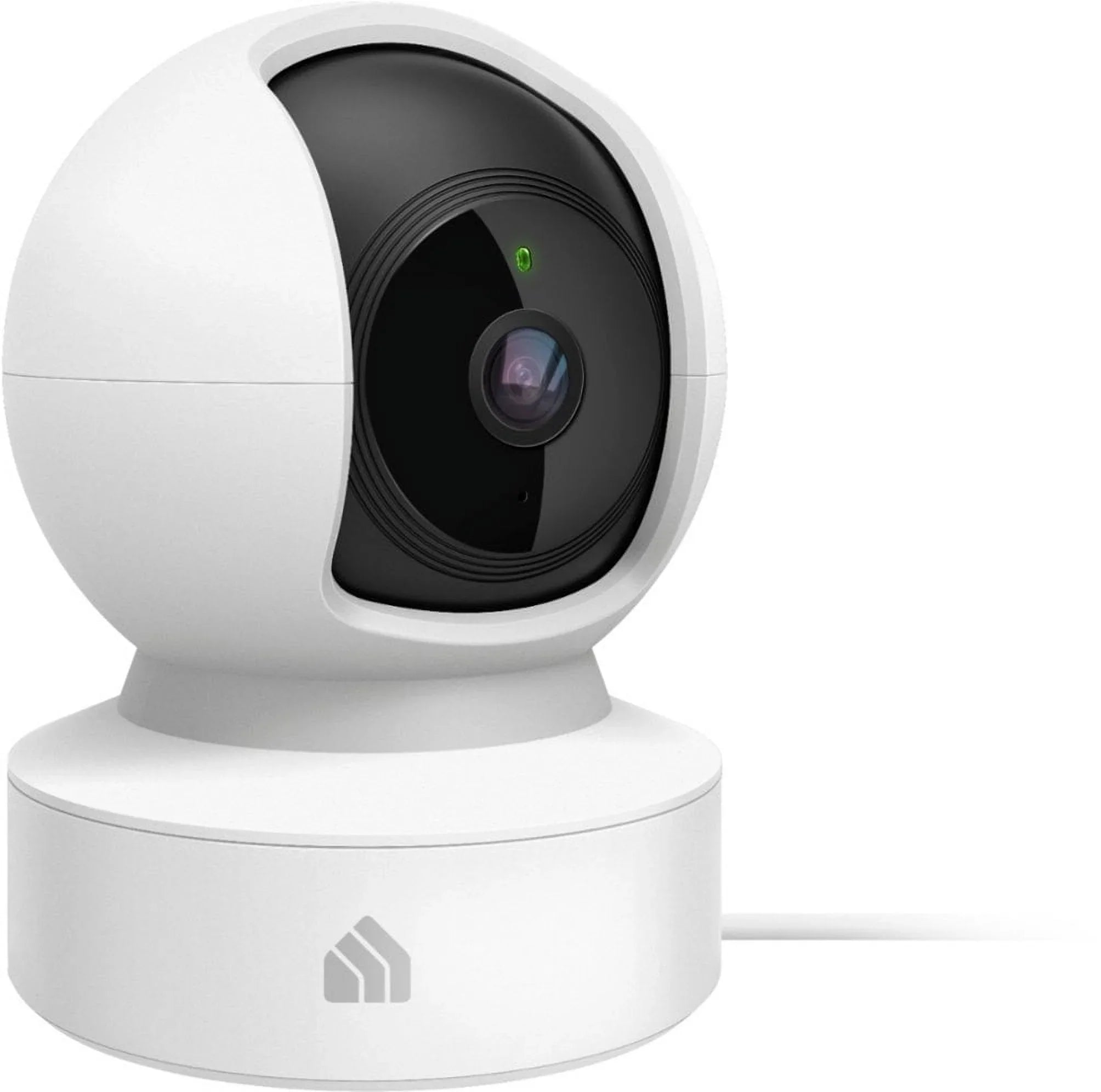 Pre-Owned TP-Link Kasa Spot Pan Tilt Indoor 1080p Wi-Fi Wireless Camera KC115 -Black/White (Fair)