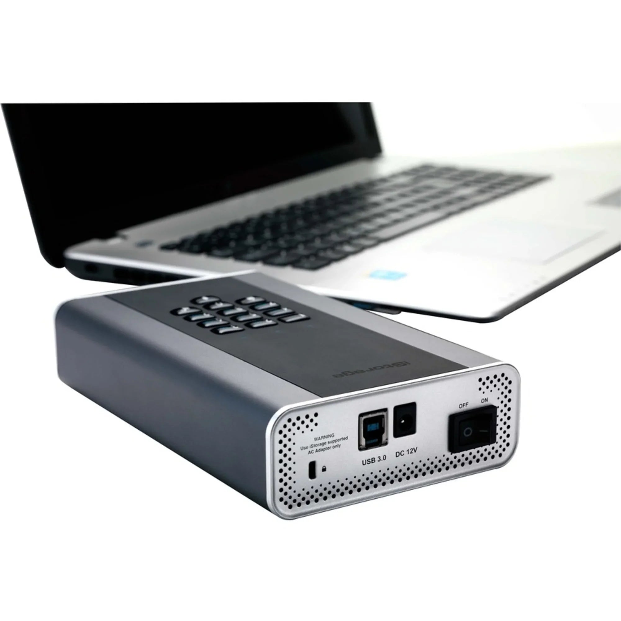 iStorage diskAshur DT2 20 TB Desktop Hard Drive - External - TAA Compliant (is-dt2-256-20000-c-x)