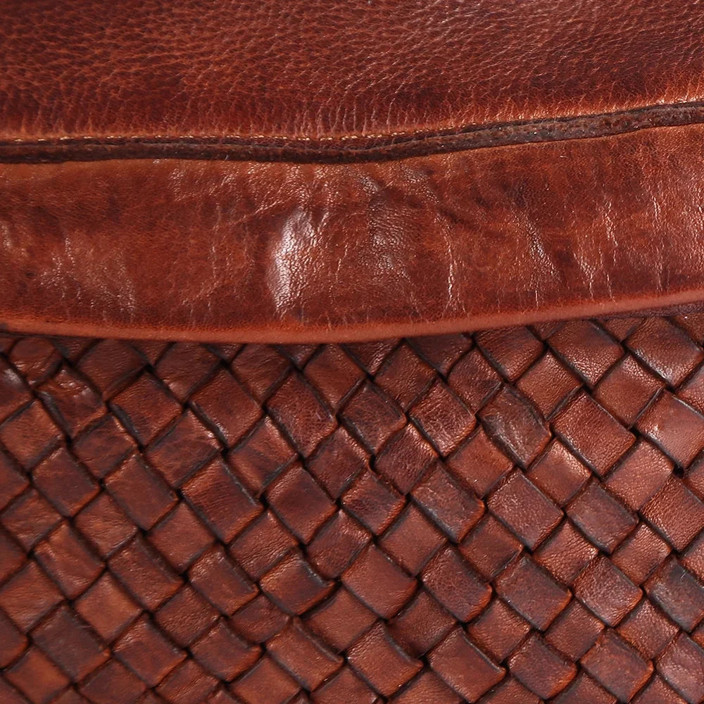 NM Never Mind Nmbgm148E Fanny Pack Vintage Handmade Genuine Cowhide Leather Women Bag Western Handbag Purse