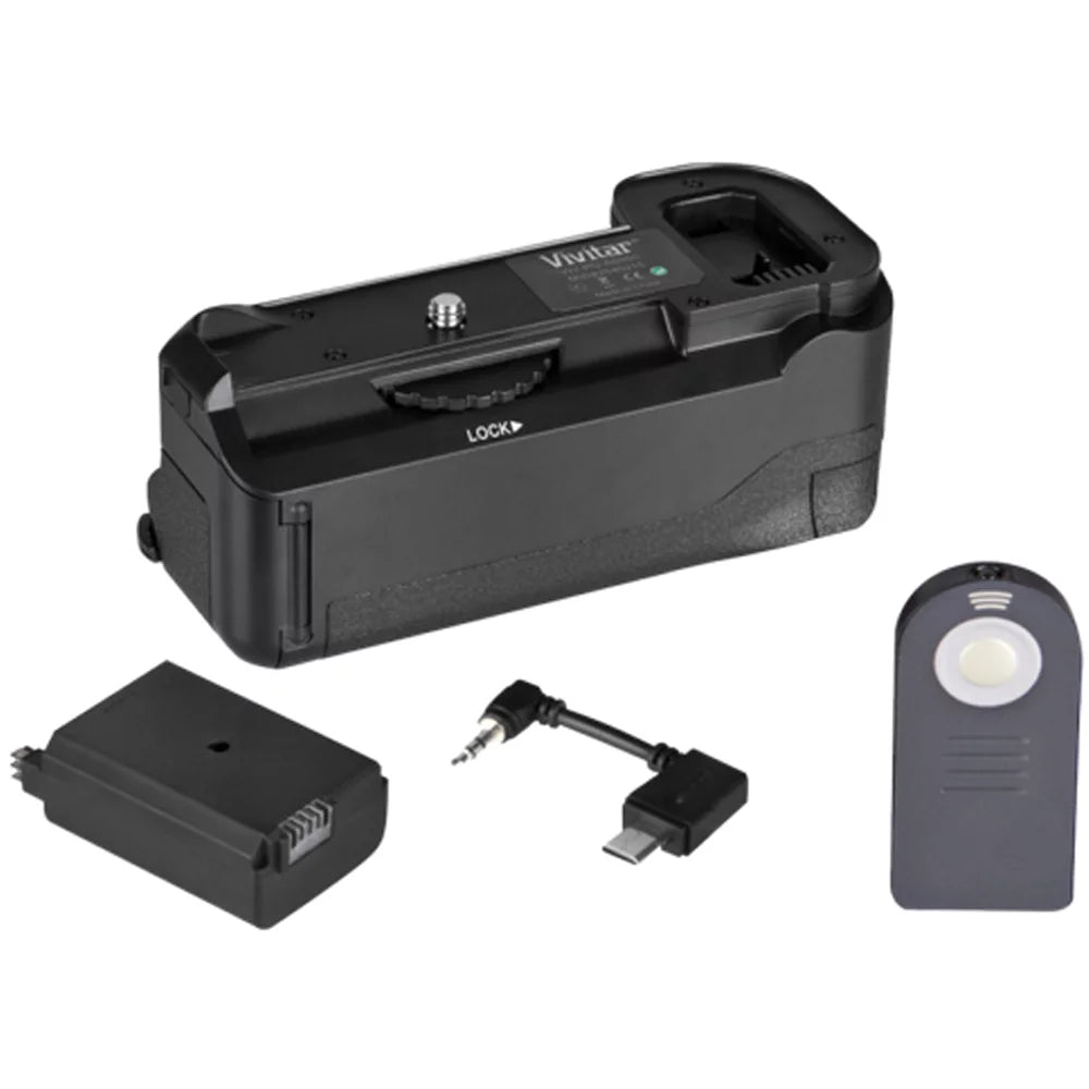 Vivitar Deluxe Power Battery Grip for  Alpha A6300 + A6500 Camera with Wireless Remote
