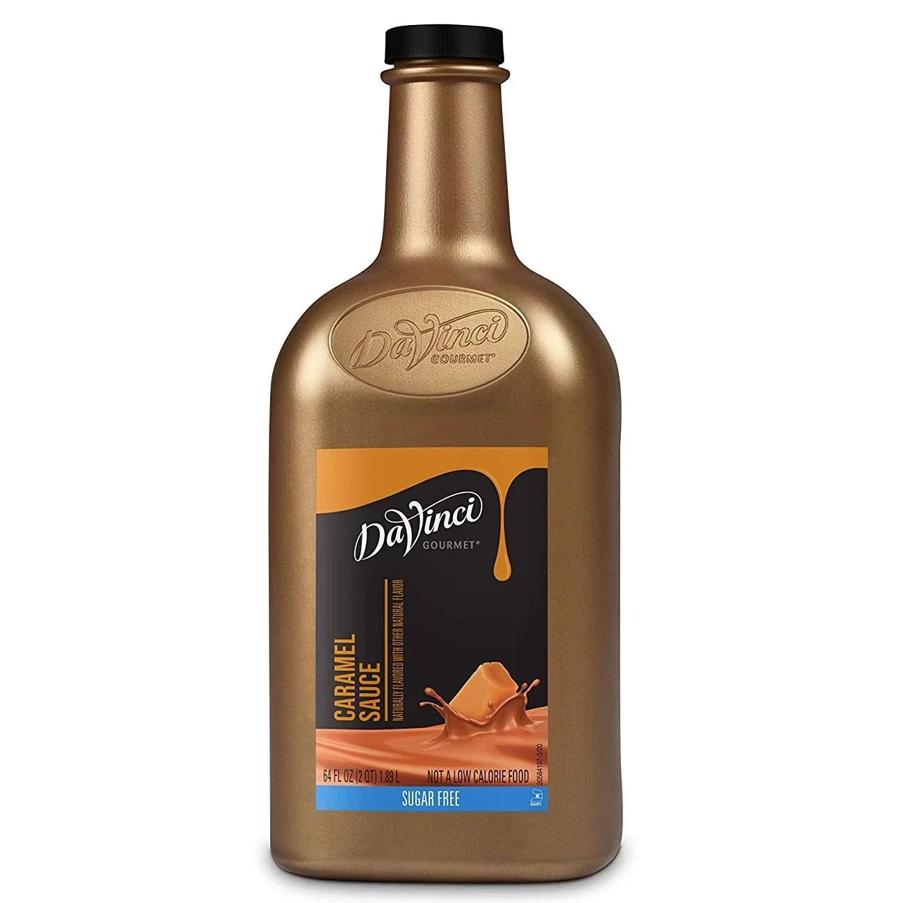 Da Vinci Sugar Free Caramel Sauce (64fl oz.)