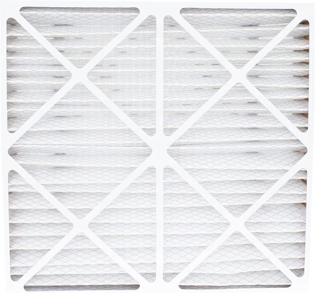 Filterbuy 24x25x5 MERV 8 Pleated HVAC AC Furnace Air Filters for Carrier FILXXCAR0024 (4-Pack)