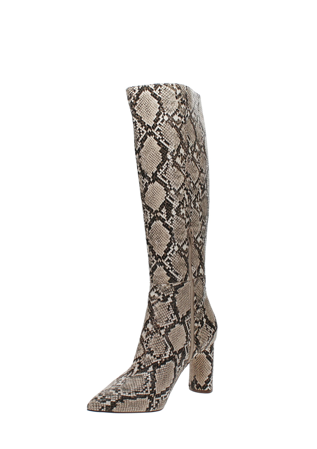 Aqua | Maria Block Heel Tall Boots | Multi | Size 5