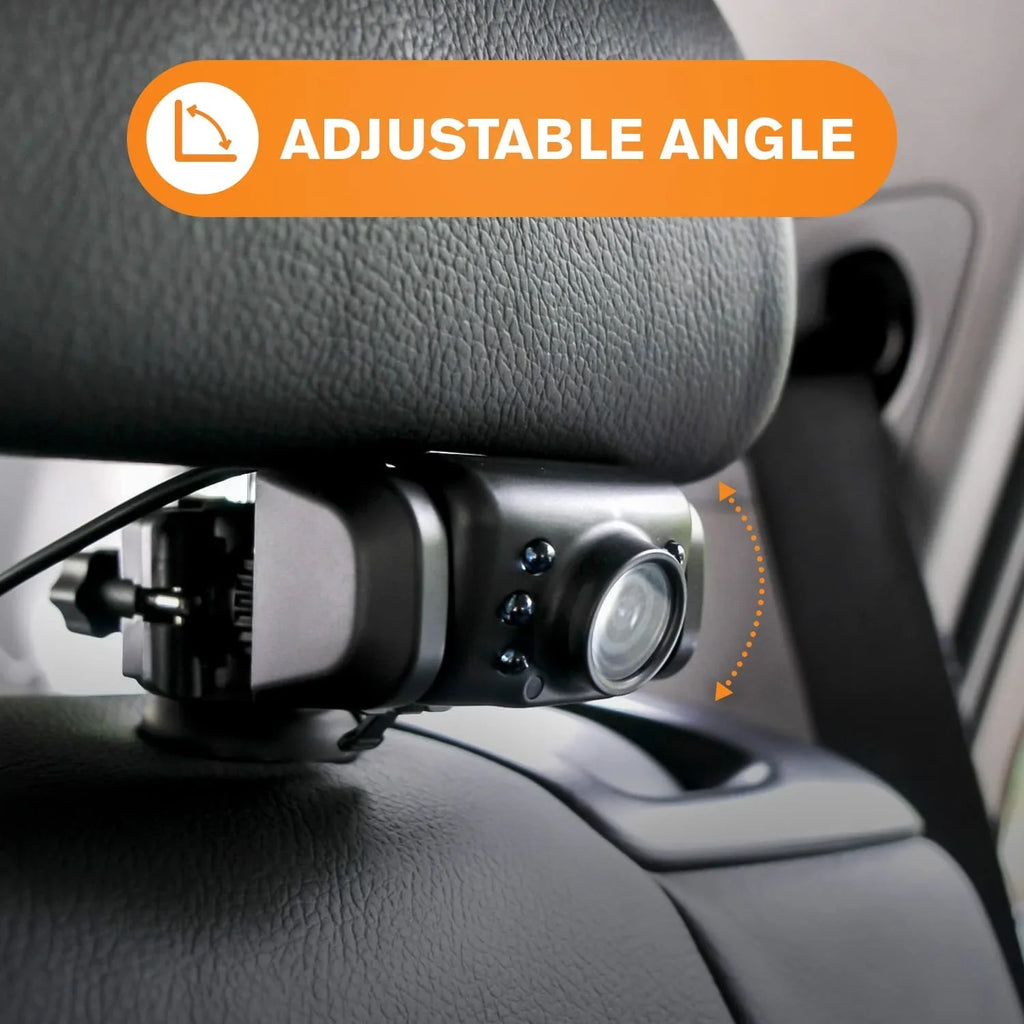 Yada , Car Portable Baby Monitor with Night Vision Cam, Wireless Transmission, Universally suitable, 4.3 Digital Display, Mounts onto Headrest and/or Windshield