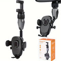 Heavy Duty Windshield Phone Mount for Car - 360-Degree Rotative Dash Mount Phone Holder - Non-Shaking, Zero Noise - matching with All Smart Phones and Cars