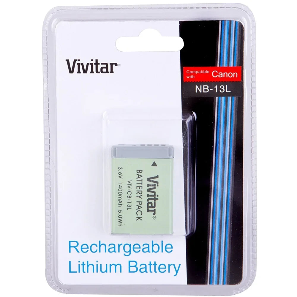 Vivitar LI-ON Battery for  NB-13L 1400MAH - VIV-CB-13L