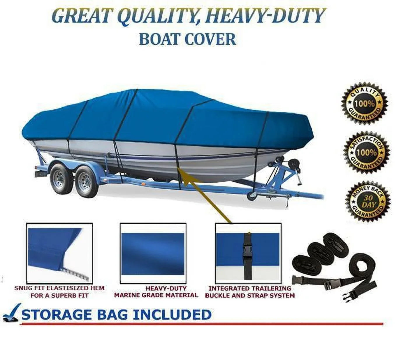 BLUE, outstanding superior craft shield matching for MIRRO CRAFT AGGRESSOR 1757 MAG 2000