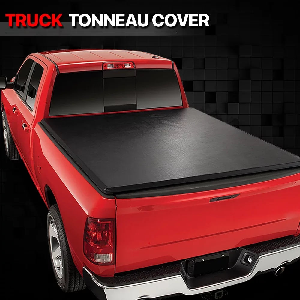 Short Bed Tonneau wrap 6.5Ft Soft Tri-Fold Fleetside for 02-09 Ram 1500/2500 Fits select: 2006-2008 DODGE RAM 1500, 2003-2009 DODGE RAM 2500