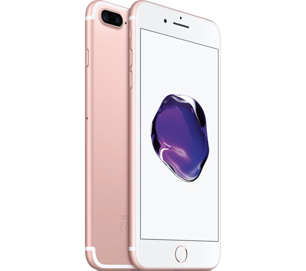 Restored iPhone 7 Plus 32GB Rose Gold Unlocked (Refurbished)