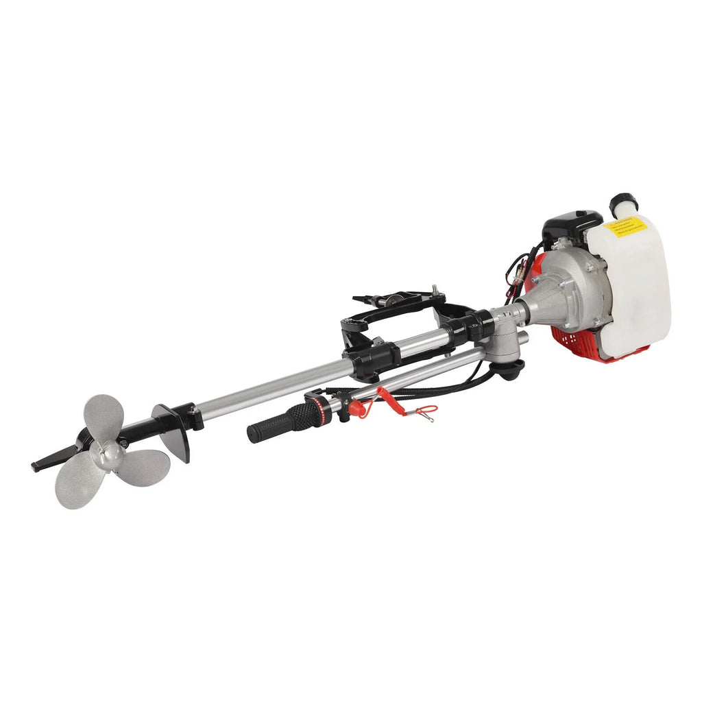 2-Stroke 2.3HP 52CC Outboard ship Motor Engine Pull Starter w/Air Cooling System
