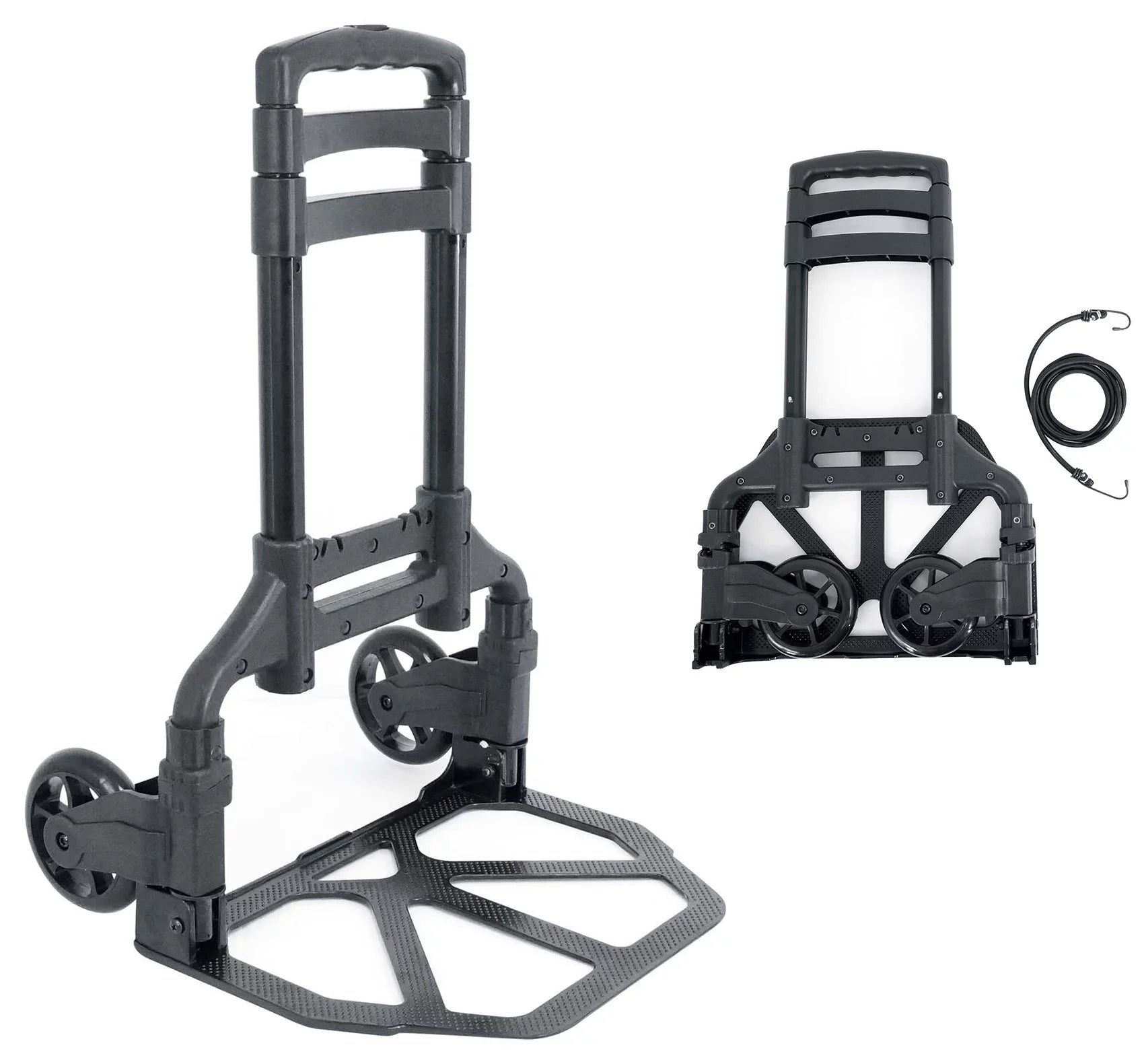 JBL JRX212 1,000 Watt 12" 2-Way DJ P/A Speaker Floor Wedge Monitor + Hand Truck