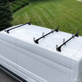 Vantech Heavy Duty 3 Bar Ladder Roof Rack Fits:  Transit Cargo Van High Roof