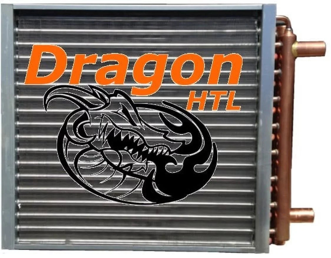 12" x 24" moisture to Air Heat Exchanger, 120,000 BTU (Dragon superior)