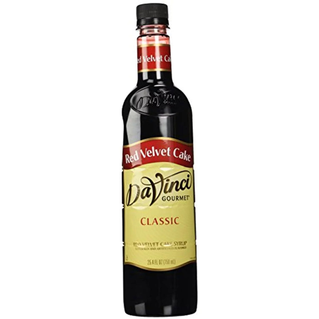 Davinci Gourmet Red Velvet Cake Syrup, 750 Ml Plastic Bottle