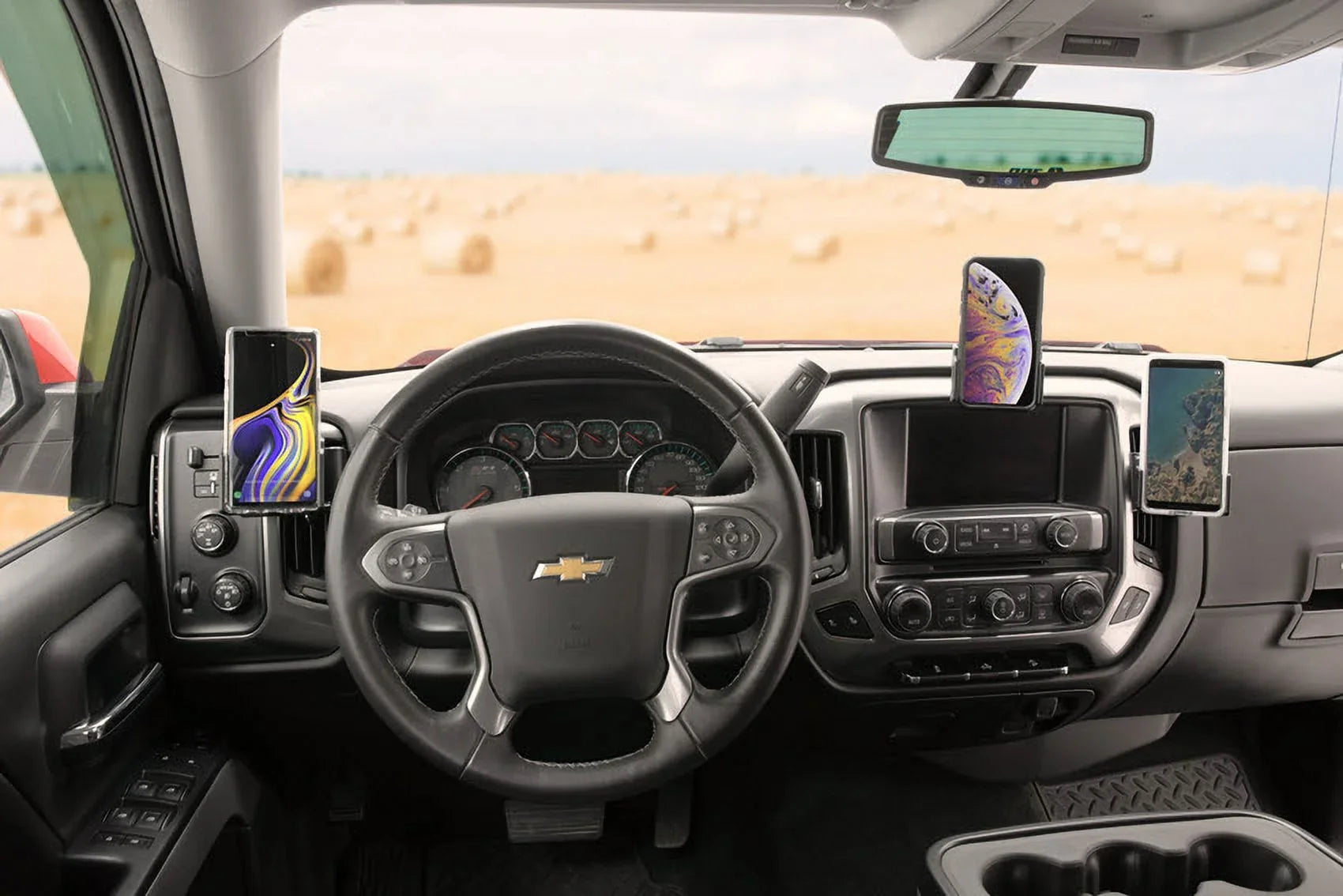 Scosche PC855014 ProClip Center Dash Mount suitable with 2014-2018 Chevy Silverado 1500 Series (Mounting Base Only)