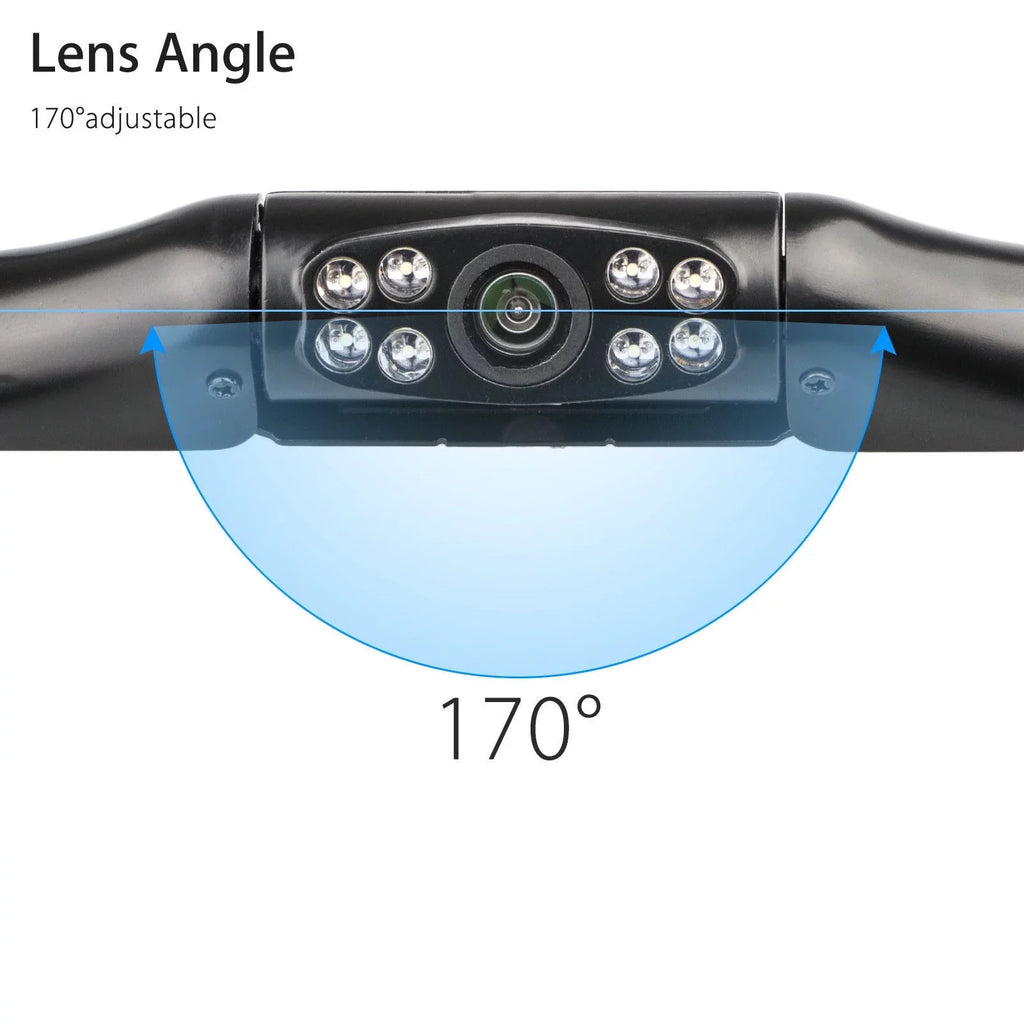 Backup Camera Wireless Car Rear View HD Parking System Night Vision + 5" Monitor