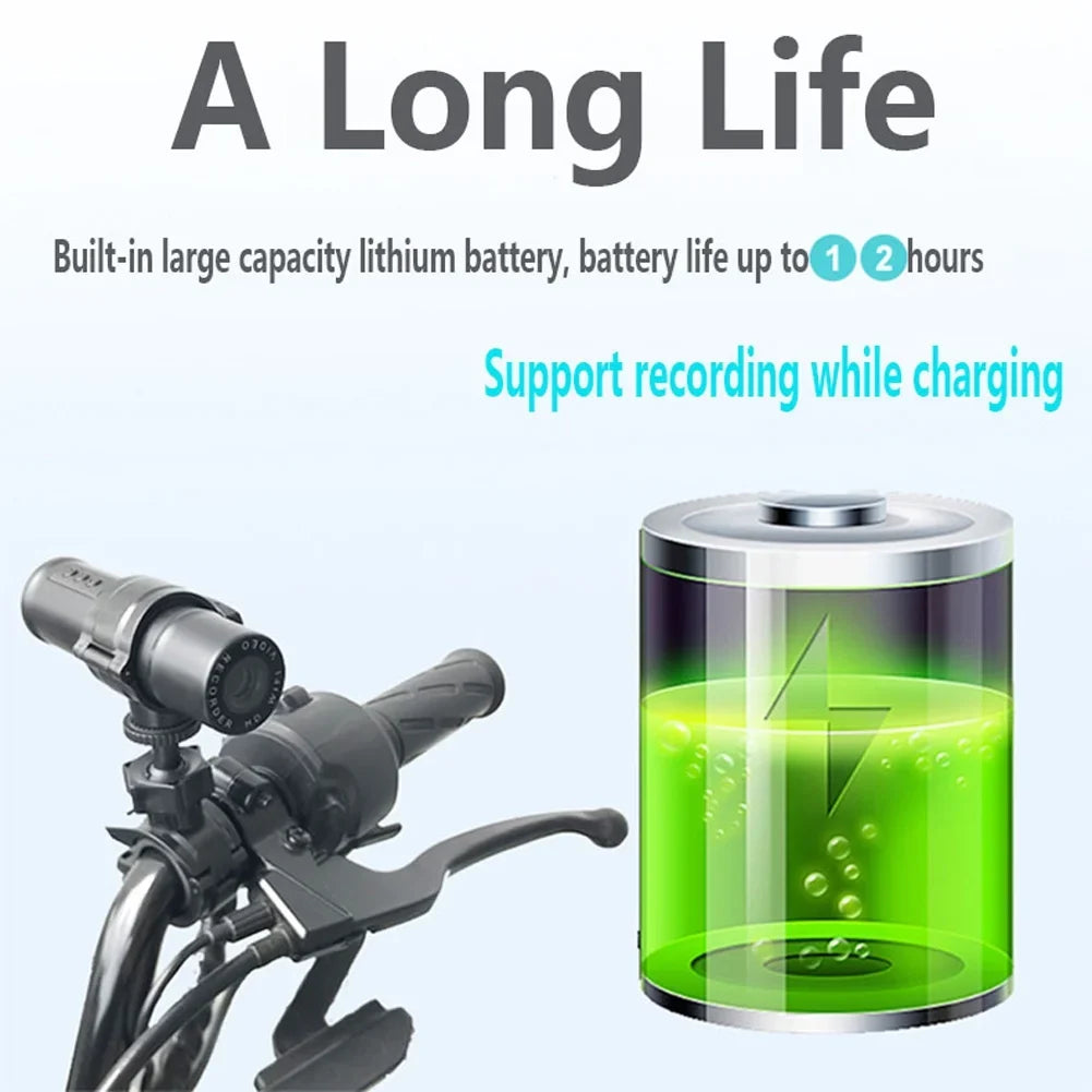 Cycling Recorder,Cam W1f1 Bike Camera Cam Dvr Video Cam Camera 1080p Camera Bike Bike Motorbike Helmet Camera Cam Wifi Bike Wifi Siuke Buzhi 1080p Wifi Siuke Motorbike 1080p Waterproof