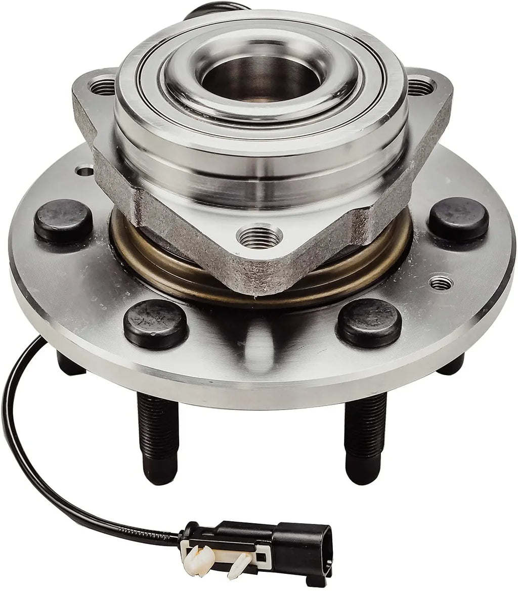 Detroit Axle - Front Wheel Bearing Hubs for Chevy GMC Silverado Sierra 1500 Tahoe Suburban Yukon XL Cadillac Escalade ESV XTS, Replacement Wheel Bearing Hubs Assembly Set, Pair Hubs