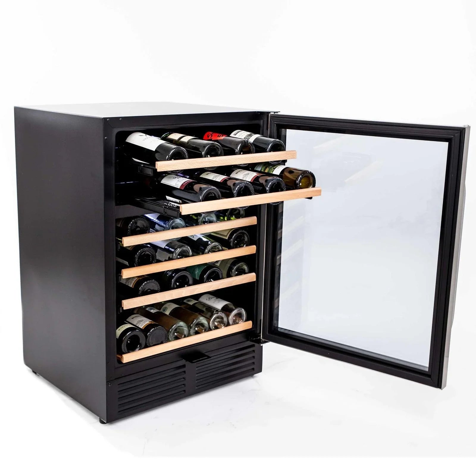 AVANTI WCR496DS  WINE COOLERS Black On Stainless