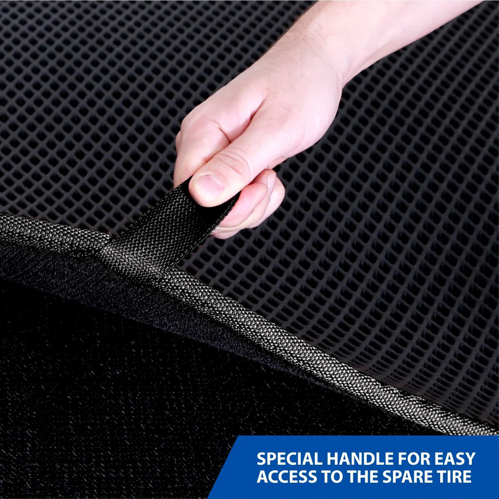 Goodyear Custom Fit Cargo Mat Liner for  Camry 2015-2017 - Heavy Duty Trunk Liner, Dimond Shape, Luggage with Waterproof, Liquid & Dirt Trapping Technology - Anti-Slip Cargo Liner - GY004538