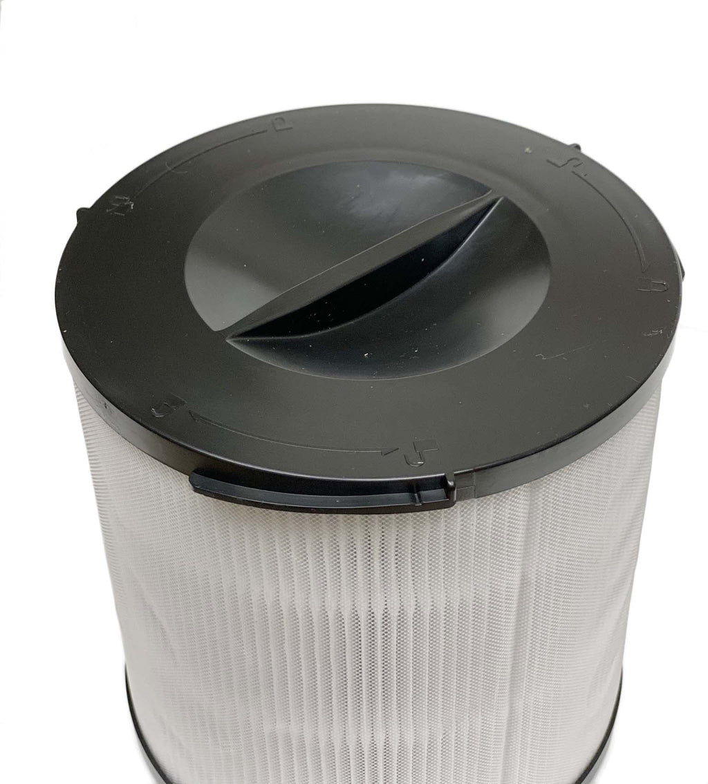Nispira 3-in-1 True HEPA H13 Filter Replacement appropriate with SilverOnyx 5-Speed Black 16" Air Purifier with Ionizer and UVC Sanitizer Model 8541832765 500 sq ft 3 Filters
