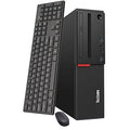 ThinkCentre M800 SFF Desktop Computer PC,  Core i5 6500 3.2GHz, 16GB DDR4 RAM, 512GB SSD, Built-in WiFi BT,DVD-RW, Wireless Keyboard Mouse,Windows 10 Pro (used)