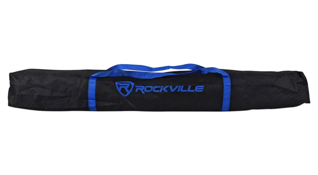 Rockville RPG122K Dual 12" Speakers w/ Bluetooth+Mic+Speaker Stands+Cables+Bag