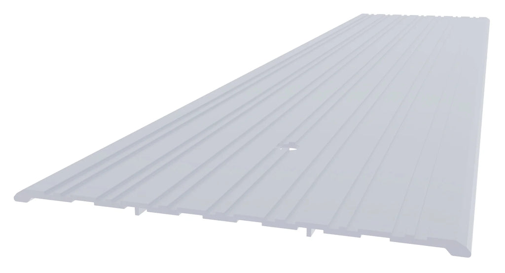CRL 492A36 8" Aluminum Commercial Saddle Threshold - 36-1/2" Length