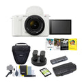 Alpha ZV-E1 Full-frame Mirrorless Camera with 28-60mm Lens (White) Bundle