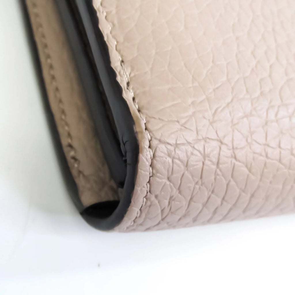 Pre-Owned Louis Vuitton Comete Wallet M63104 Women's Veau Cachemire Leather Long Wallet (bi-fold) Galle (Good)