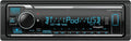 KMM-BT332U Bluetooth Single DIN Car Stereo with USB Port, AM/FM Radio, MP3 Player, Multi Color LCD, Detachable Face, Built in Amazon Alexa, suitable with SiriusXM Tuner