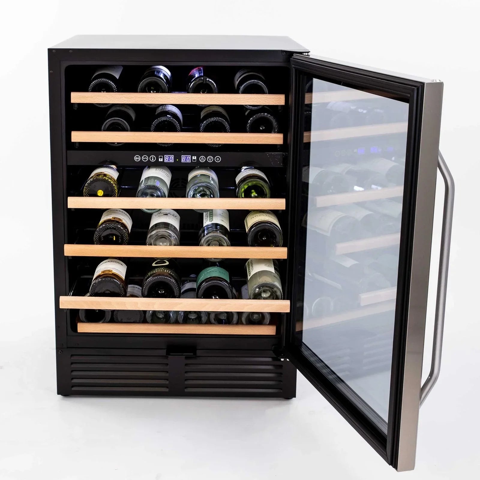 AVANTI WCR496DS  WINE COOLERS Black On Stainless