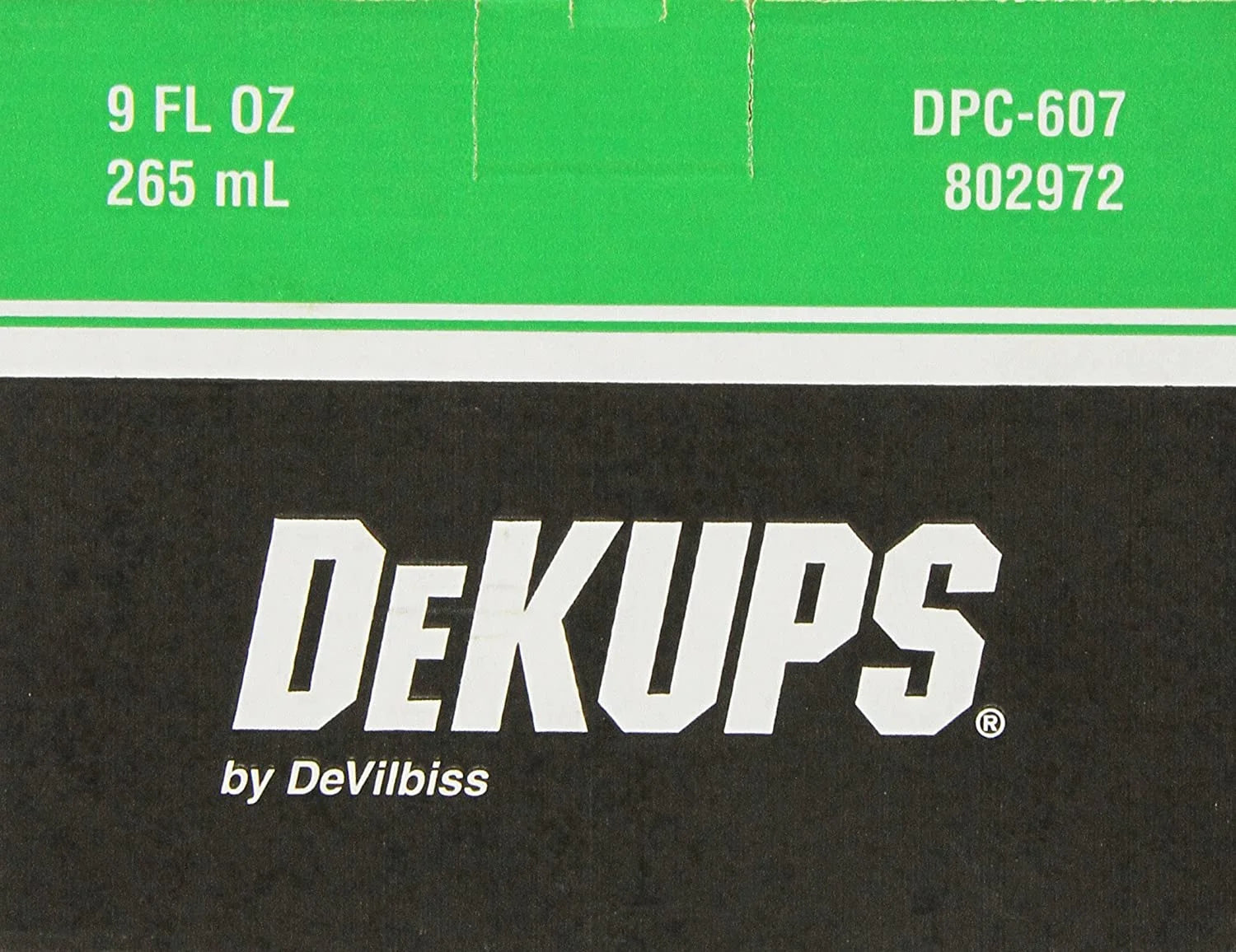DeVilbiss (DPC607) 9oz Reusable Frame and Lid