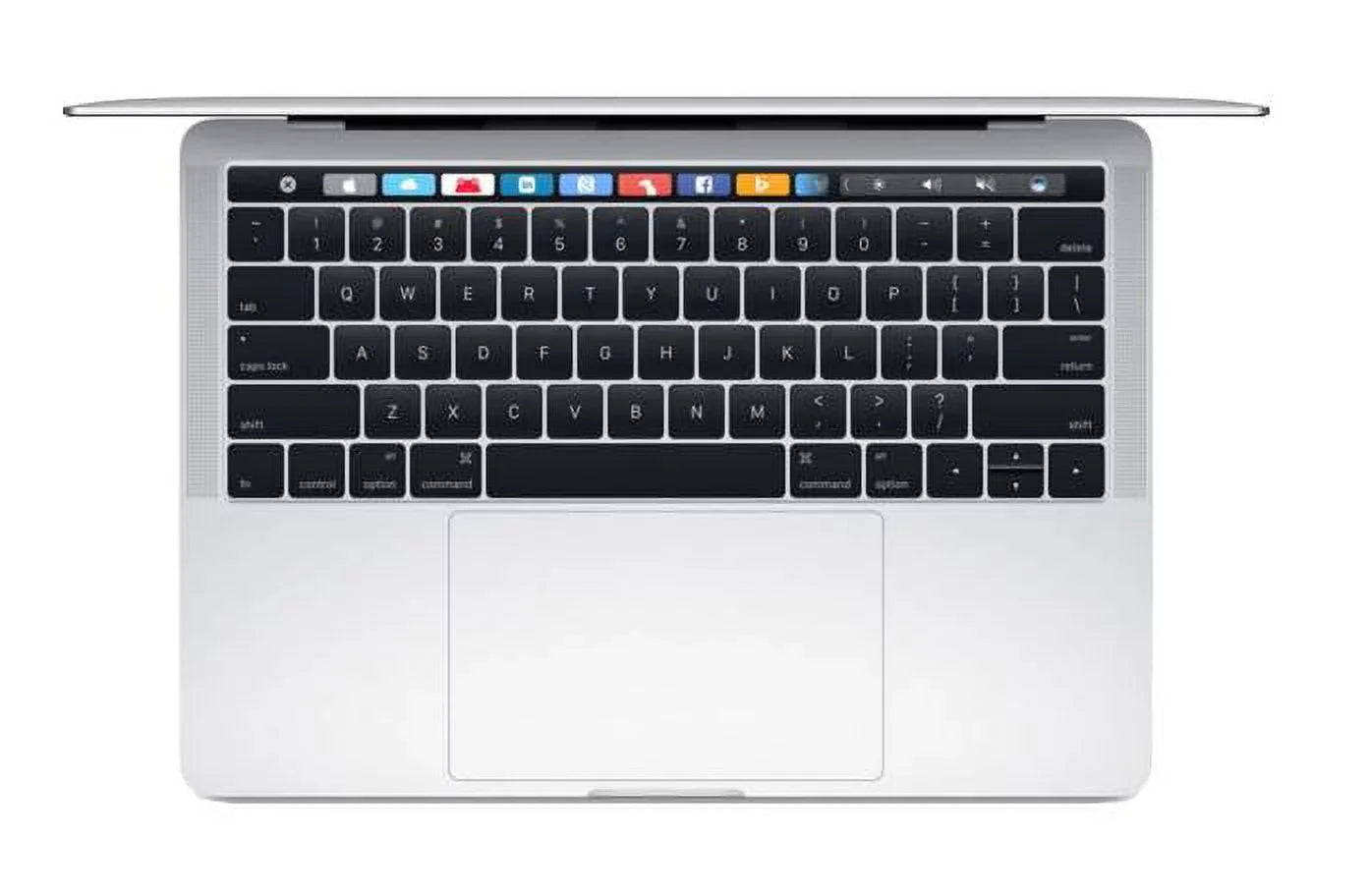 A Grade Macbook Pro 15.4-inch (Retina DG, Silver, Touch Bar) 2.9Ghz Quad Core i7 (Mid 2017) MPTV2LL/A 128GB SSD 16GB Memory 2880x1800 Display Mac OS Sierra Power Adapter Included