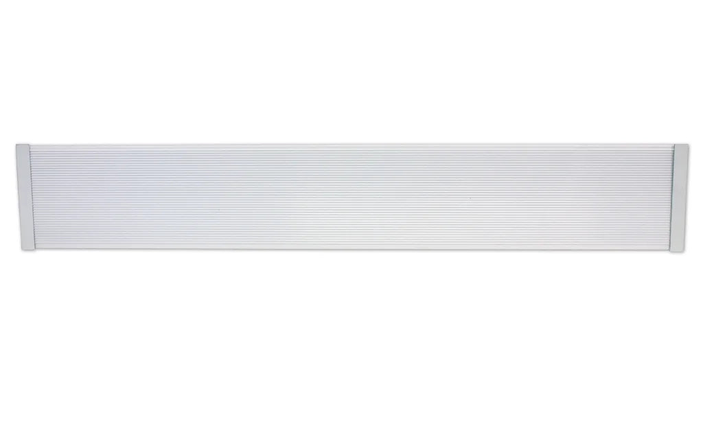 King Electric 83" / 935W / 240V Electric Cove Heater, White