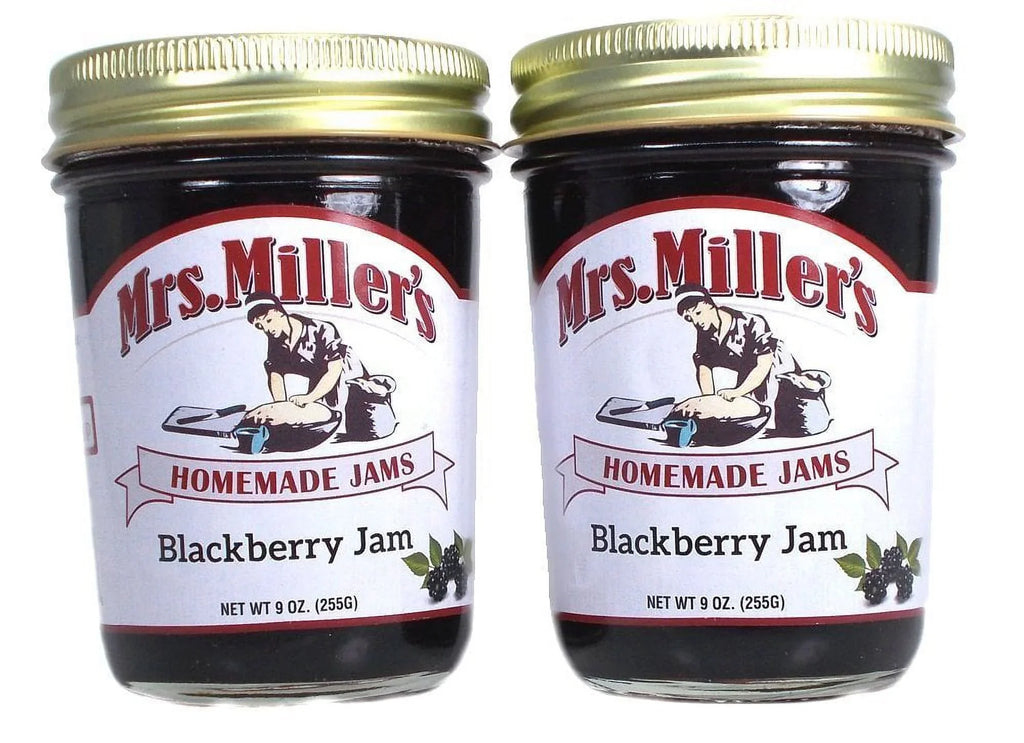 Miller's Blackberry Jam 12/9oz, 571416. (Price/Case)Mrs