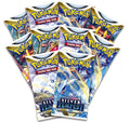 Pokemon Trading Card Game Sword & Shield Silver Tempest LOT of 10 Booster Packs