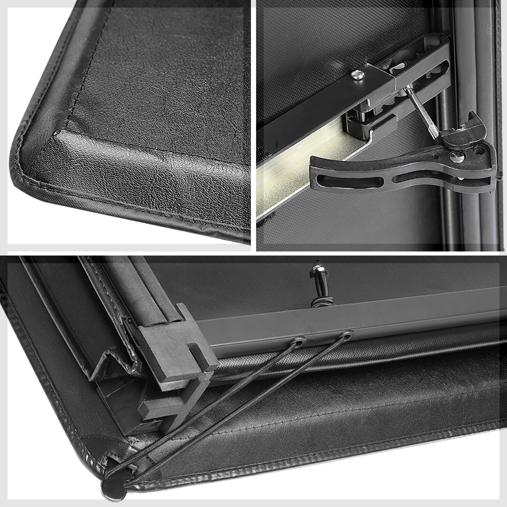Short Bed Tonneau wrap 6.5Ft Soft Tri-Fold Fleetside for 02-09 Ram 1500/2500 Fits select: 2006-2008 DODGE RAM 1500, 2003-2009 DODGE RAM 2500