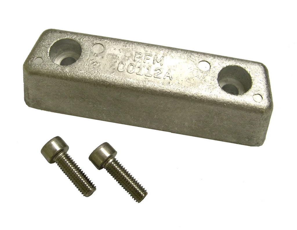 Complete Aluminum Anode Kit w/ Hardware for Volvo 290 Single Propeller Sterndrive Outdrive US Military Grade Aluminum Kit Replaces 8m6008013, 95301, CM290KITA, 12897, 20705AL