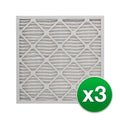 REP Pleated Air Filter For Honeywell FC100A1029 AC 16x25x4 MERV 13 (3 Pack)