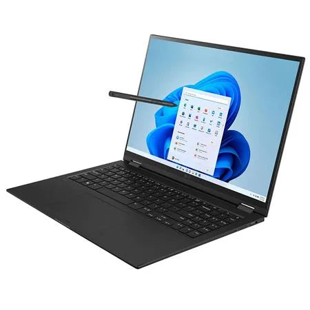 gram 16" WQXGA 2-In-1 Touchscreen Notebook Computer,  Evo Core i7-1260P 2.1GHz, 16GB RAM, 2TB SSD, Windows 11 Home, Obsidian Black