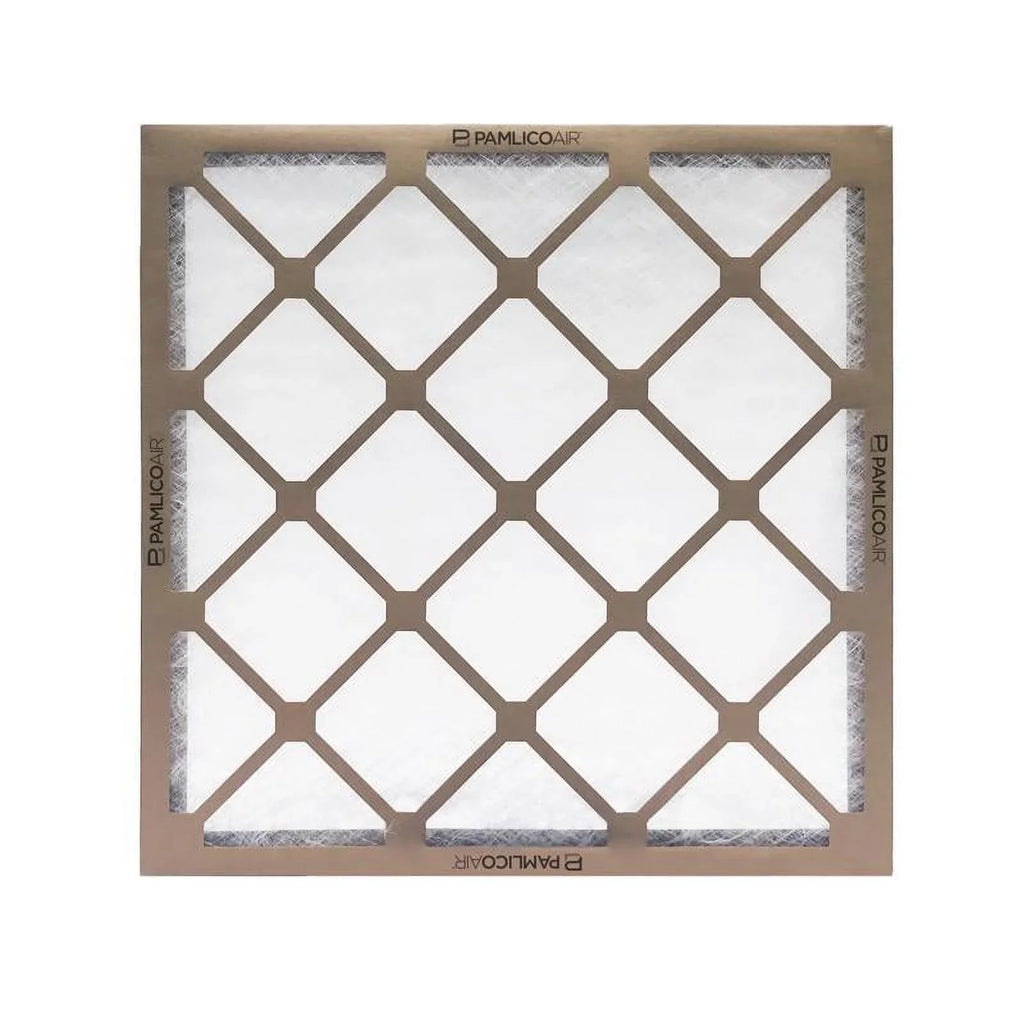 Fiberglass 4 MERV Pleated Air Filter - Pack of 12. Pamlico Air 4011482 12 x 24 x 2 in