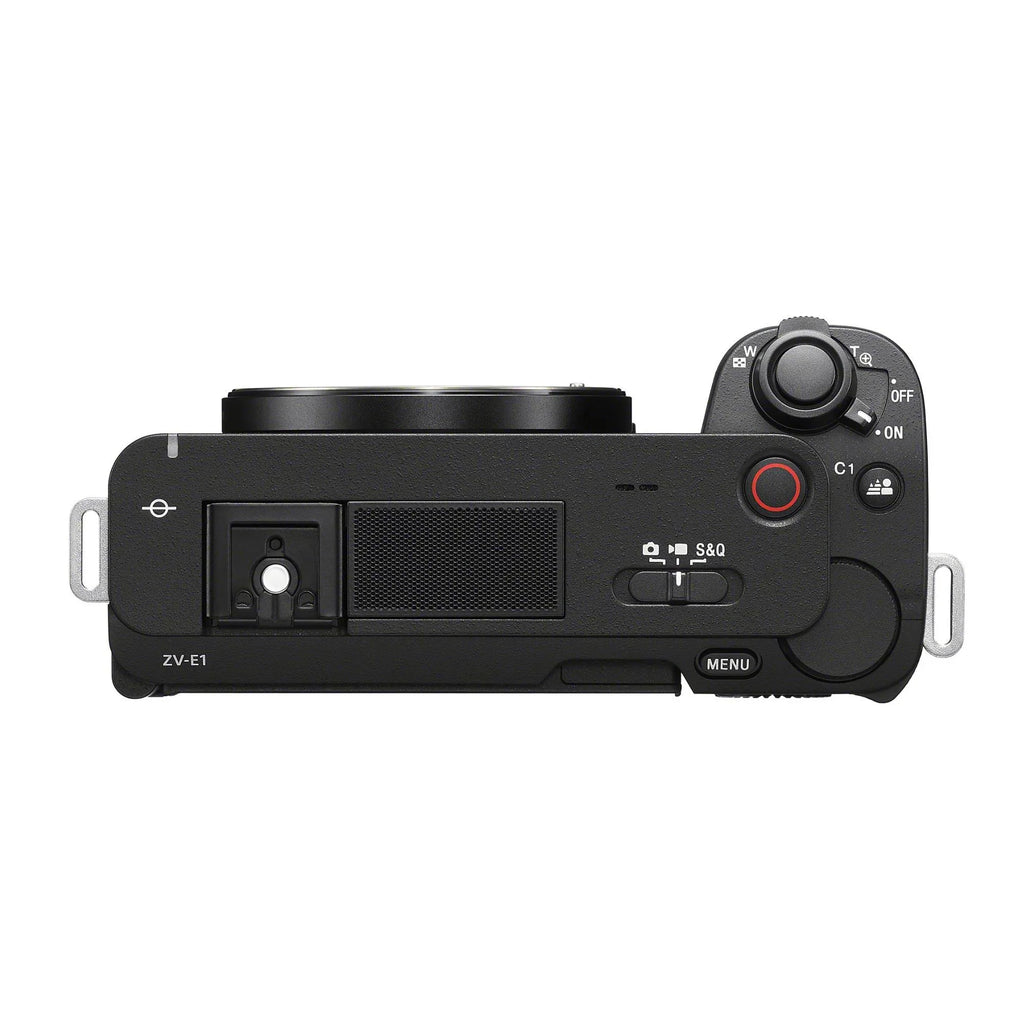 Alpha ZV-E1 Mirrorless Camera with 50mm Lens, Grip, and Mic (Black) Kit