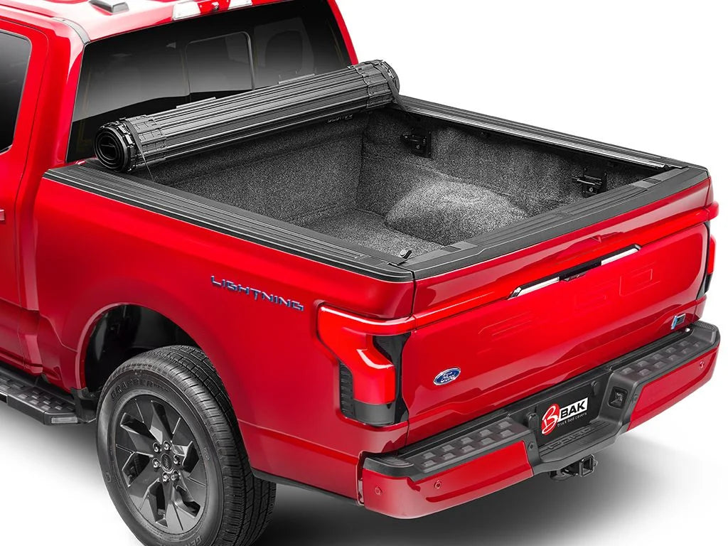 BAK by RealTruck Revolver X4s Hard Rolling Truck Bed Tonneau shield | 80135 | appropriate with 2019 - 2023 Chevy/GMC Silverado/Sierra (Carbon Pro Bed) 5' 9" Bed (68")