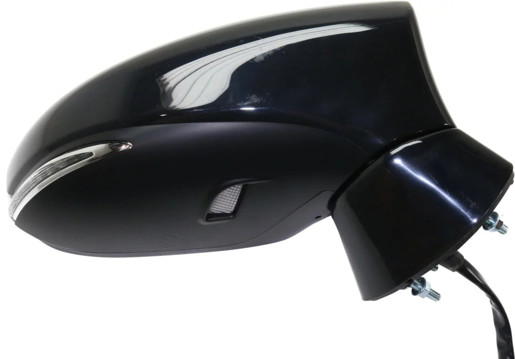 Mirror matching With 2014-2017 Lexus CT200h Right Passenger Side Heated In-housing Signal Light Textured Black Kool-Vue