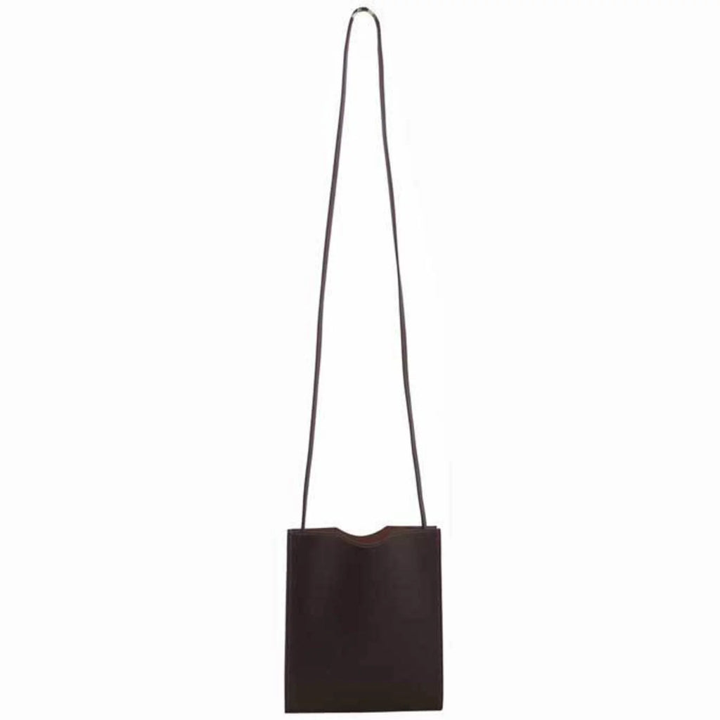 Pre-Owned Hermes HERMES Bag Onimeto Brown Leather Shoulder Women's Men's (Good)