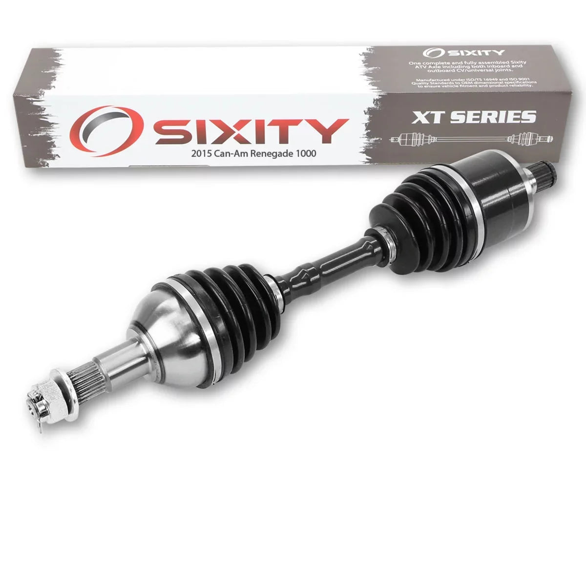 Sixity XT Rear Right Axle appropriate with Can-Am Renegade 1000 2015 - EFI 4X4