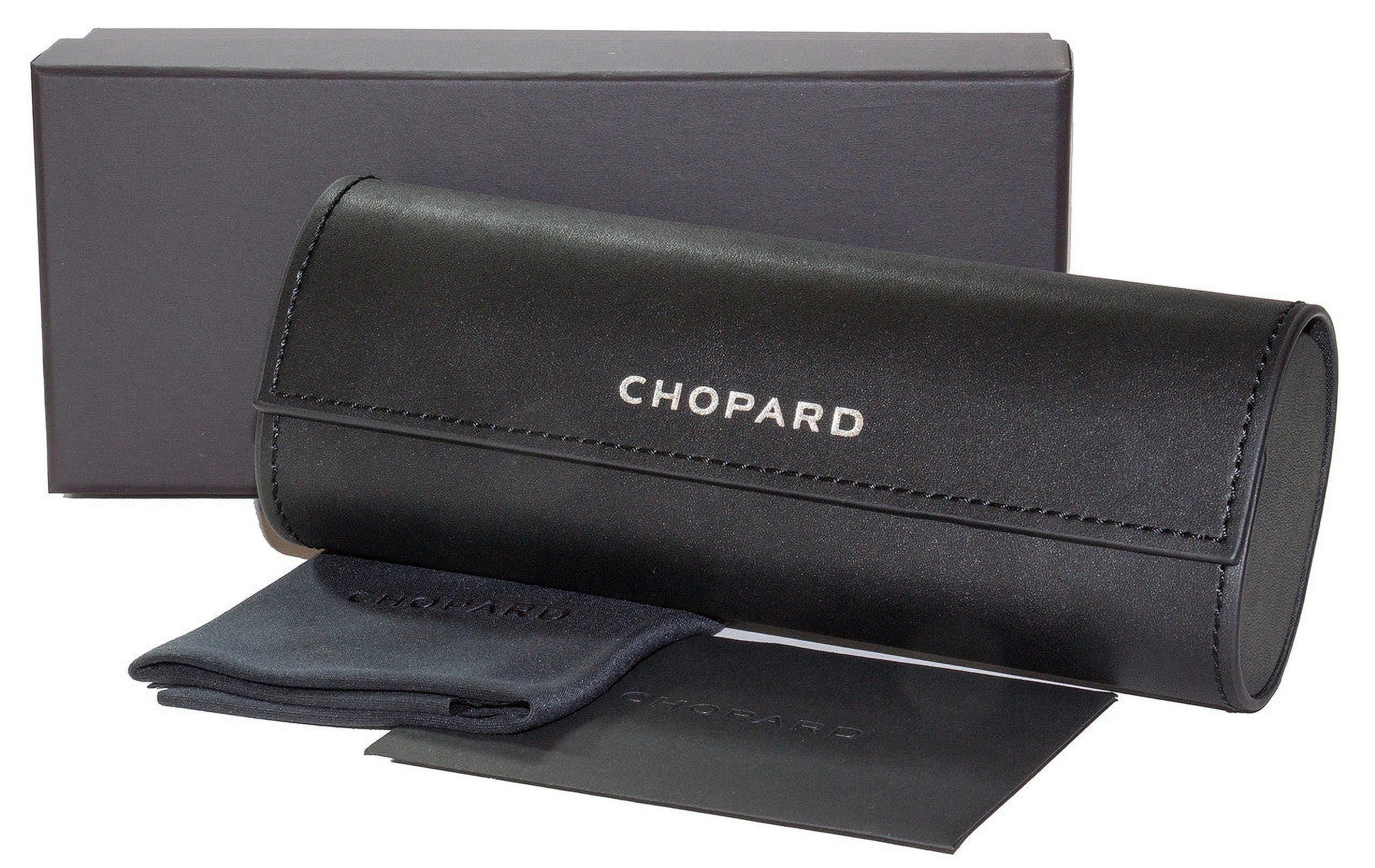 Chopard VCHF55 08FF Women's Shiny Grey Gold Metal Frame Eyeglasses